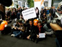 COP 15 Sitzprotest