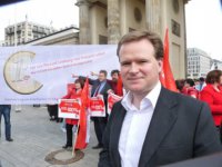 Equal Pay Day Brandenburger Tor 2010