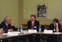 Podiumsdiskussio FÖS Rotes Rathaus